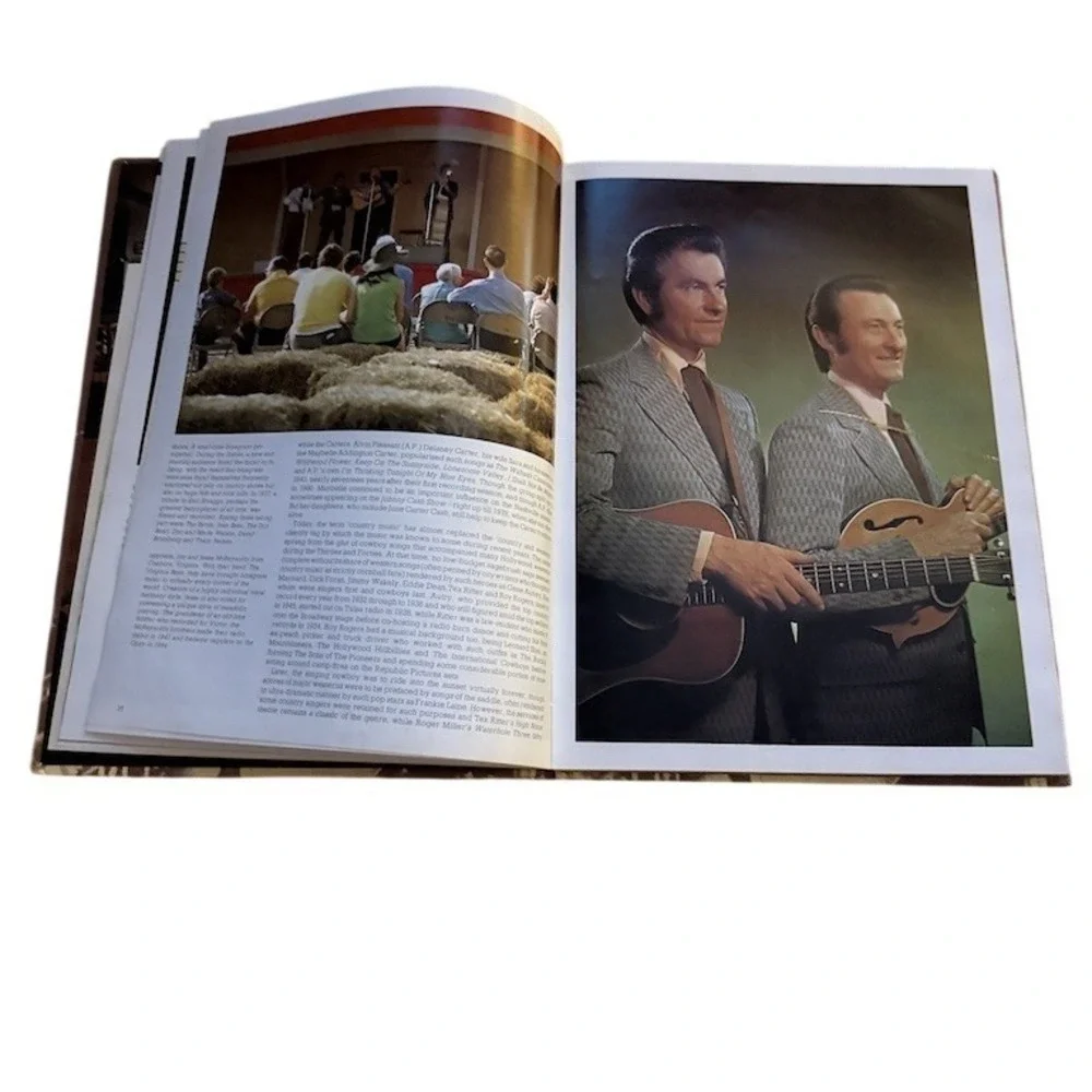 Don Williams The Best of Country Music Hardcover Illustrated Photo Book see pics